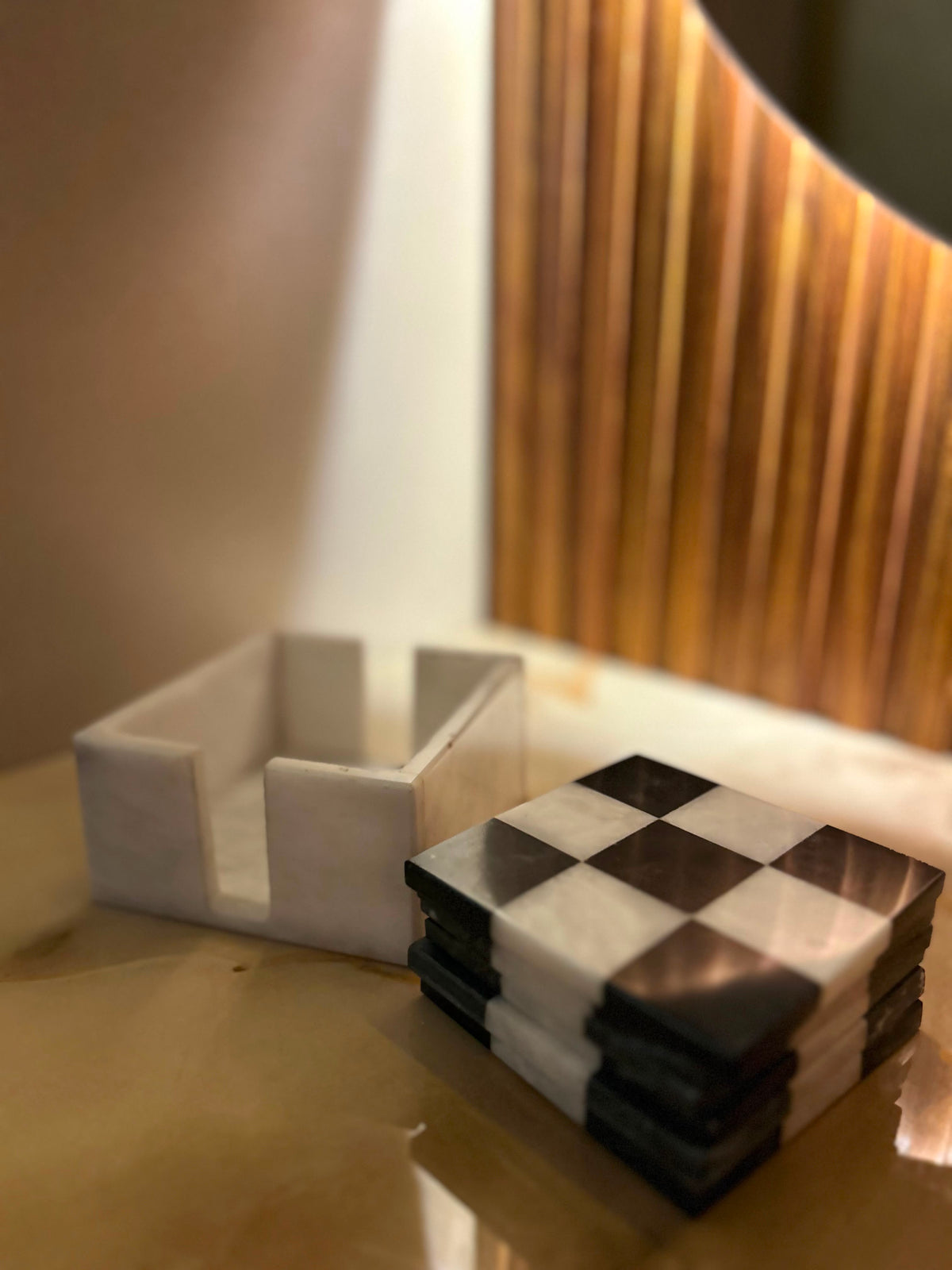 Black & White Coaster