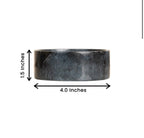 Ash Tray With Holder - Black