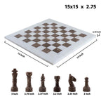White & Old Copper Chess (15x15)