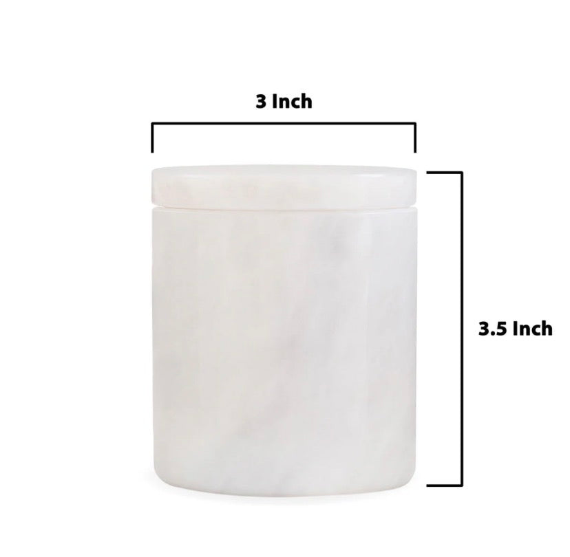 Candle Jar - White