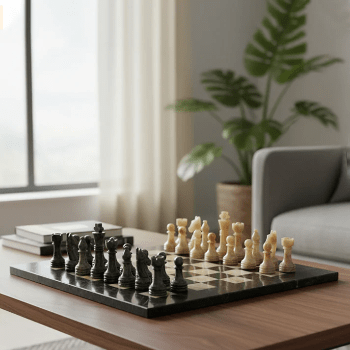 MarbleChess TajMahalMarble HomeDecor
