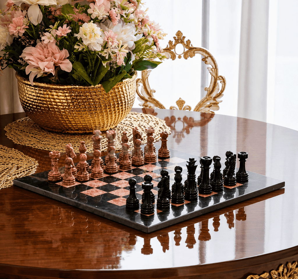 MarbleChess TajMahalMarble HomeDecor