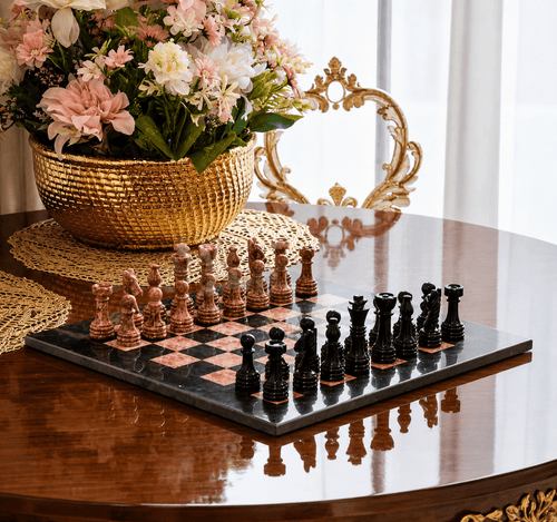 MarbleChess TajMahalMarble HomeDecor