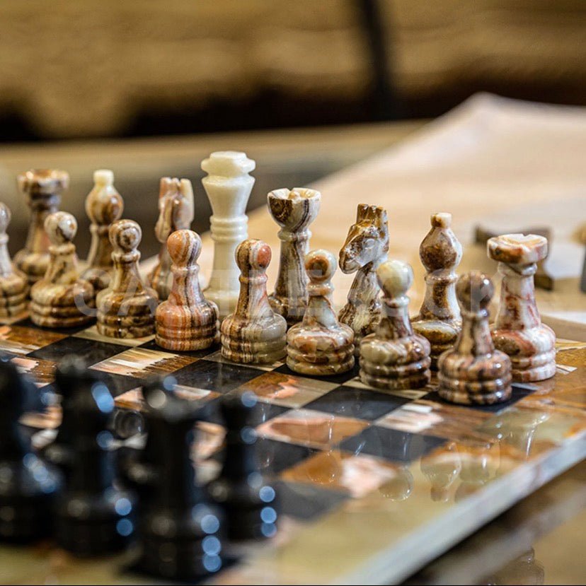 MarbleChess TajMahalMarble HomeDecor