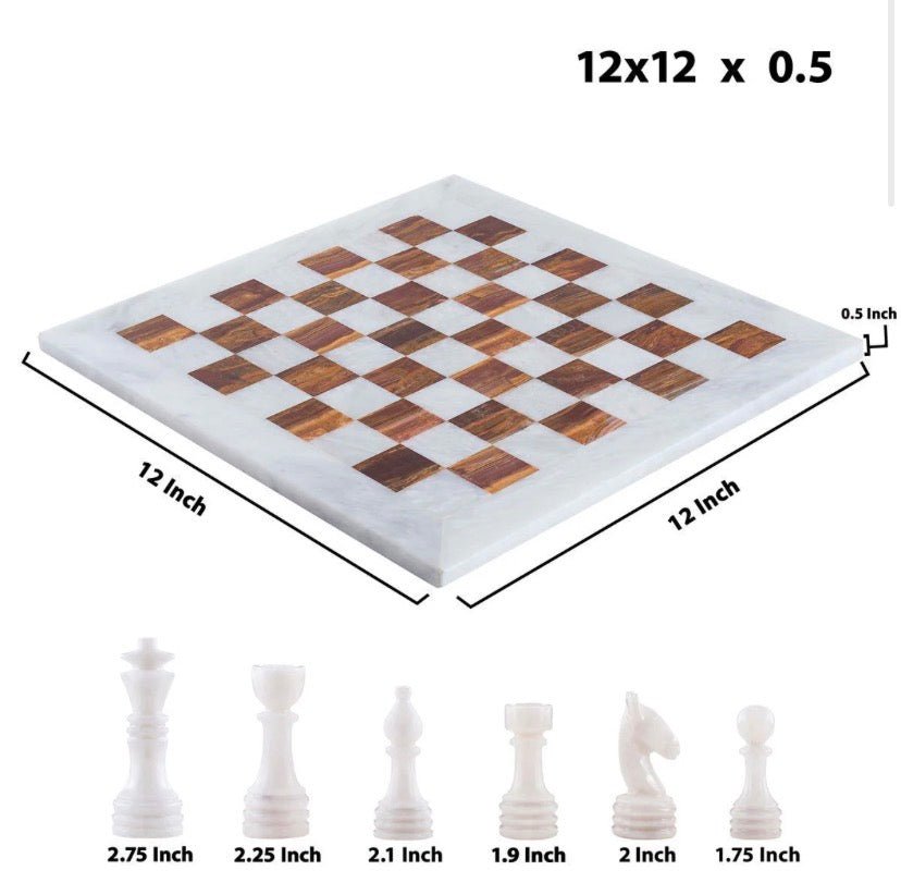 MarbleChess TajMahalMarble HomeDecor