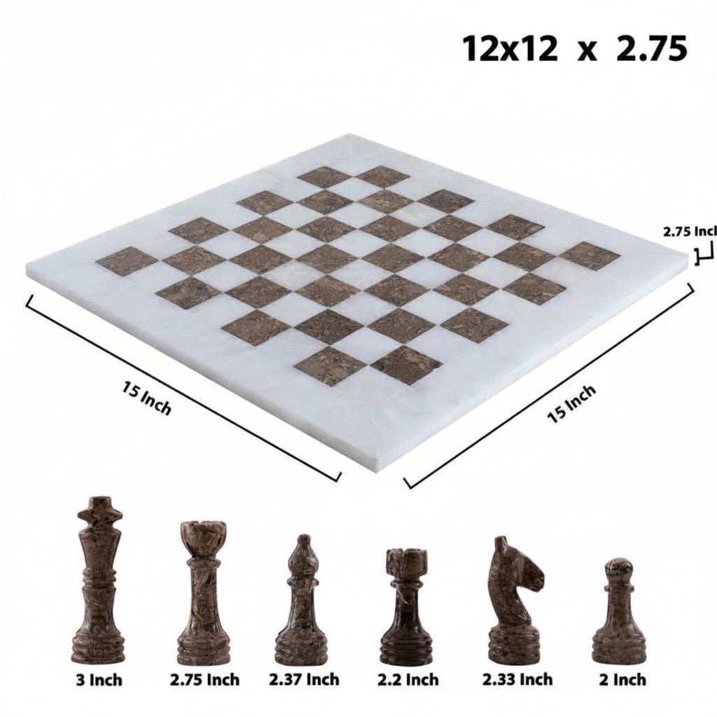 MarbleChess TajMahalMarble HomeDecor